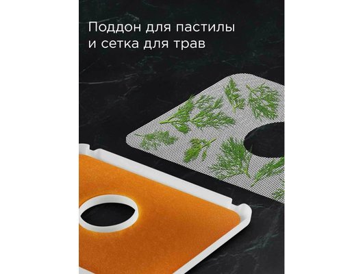 Сушилка РЕДМОНД FD1106 черный/сталь